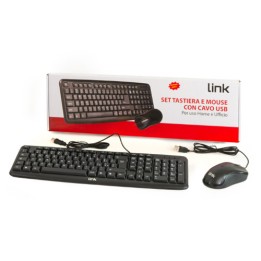 KIT 2 in 1 Tastiera e Mouse USB