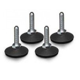 Kit 4 Piedi di Livellamento per Armadi Rack