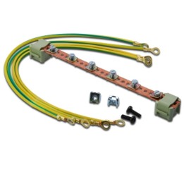 Kit di messa a terra e potenziale per Armadi Rack 19"