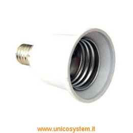 Adattatore Lampada da E14 a E27 ( da piccolo a grande )