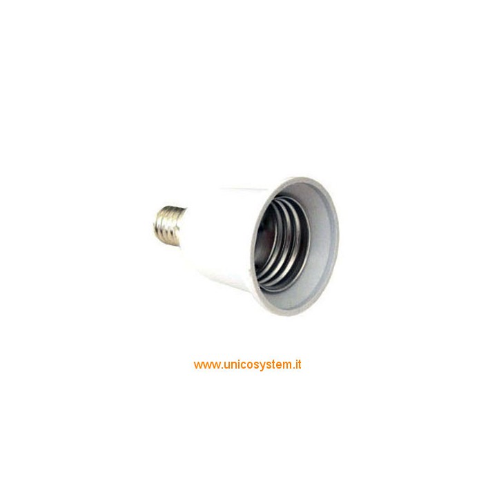 Adattatore Lampada da E14 a E27 ( da piccolo a grande )