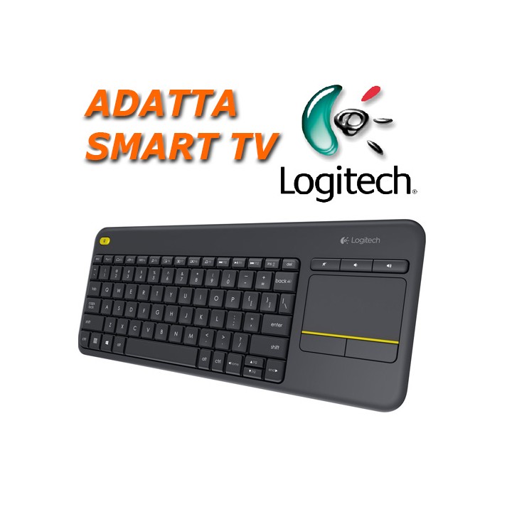 Logitech Touch K400 Plus Tastiera Wireless
