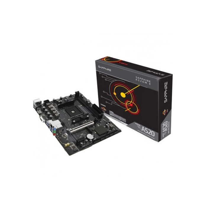 Mainboard A520M-E SAPPHIRE AM4