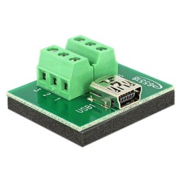 Adattatore Mini USB Femmina Terminal Block 6 pin