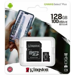 MicroSD 128 GB + Adattatore SD 100/20
