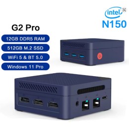Mini PC INTEL N150 12GB 512GB SSD