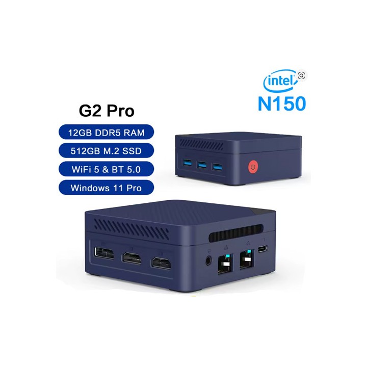 Mini PC INTEL N150 12GB 512GB SSD