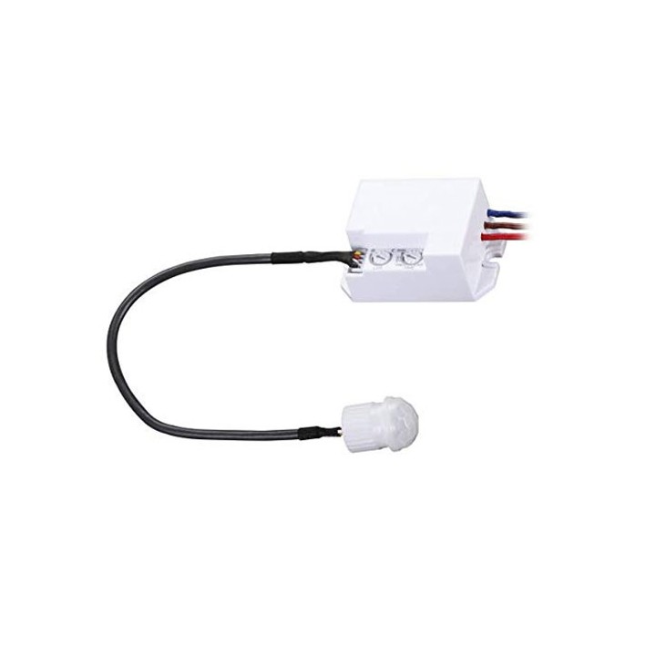 Mini Sensore di Movimento LED Infrarossi da Incasso Rotary Knob