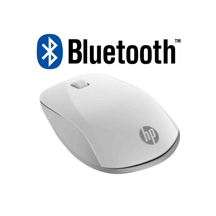 Mouse HP Z5000 Mouse con Connessione Bluetooth, Bianco
