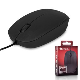 Mouse Ottico 2 bottoni + scroll USB Flame