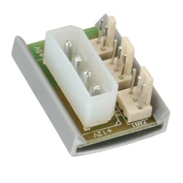 Multi Power Port,Ventole 1x 13,34cm (5,25) - 2x Ventole