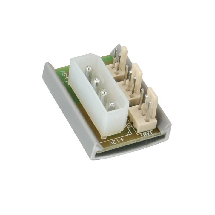 Multi Power Port,Ventole 1x 13,34cm (5,25) - 2x Ventole