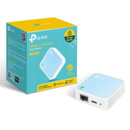 Nano Router Wi-Fi N300 Portatile 1 Porta LAN/WAN TL-WR802N