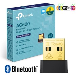 Nano Scheda di Rete Wireless AC600 + Bluetooth 4.2 USB