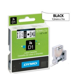 Nastri standard D1 12mmx7m nero/bianco DYMO S0720530A