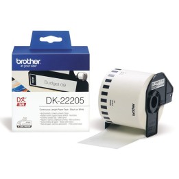 Nastro Adesivo BROTHER DK22205 - 62mm - 30,48