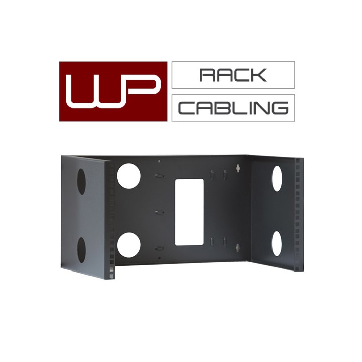 Open Frame Rack 19" a Muro 4 unità Nero - 178x500x305 (AxLxP)
