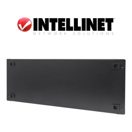 Pannello cieco Armadi Rack 19", 4U, in acciaio, Tooless a Clip Nero