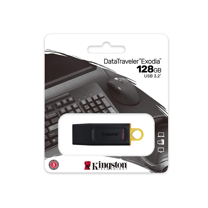 Pendrive 128 GB Exodia DTX/128GB Kingston