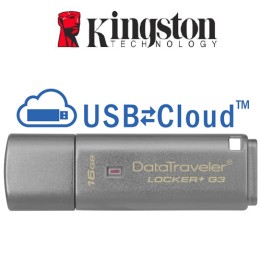 Pendrive 16 GB Locker+ Cloud Backup DTLPG3