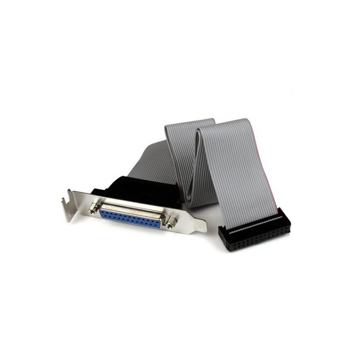 Adattatore su staffa PC per porta Parallela Low Profile