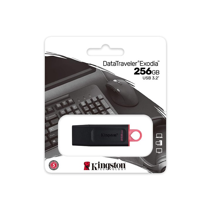Pendrive 256 GB Exodia DTX/256GB Kingston