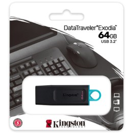 Pendrive 64 GB Exodia DTX/64GB Kingston