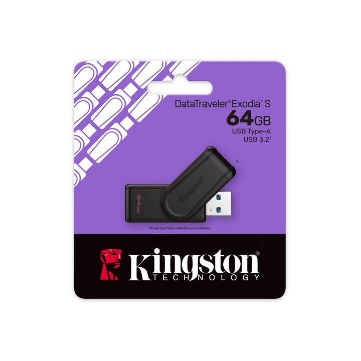 Pendrive 64 GB Exodia S DTXS/64GB Kingston