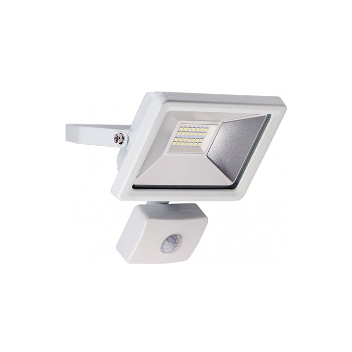 Proiettore LED da Esterno IP44 20W 1650 lm Bianco Freddo, Classe A+ Bianco