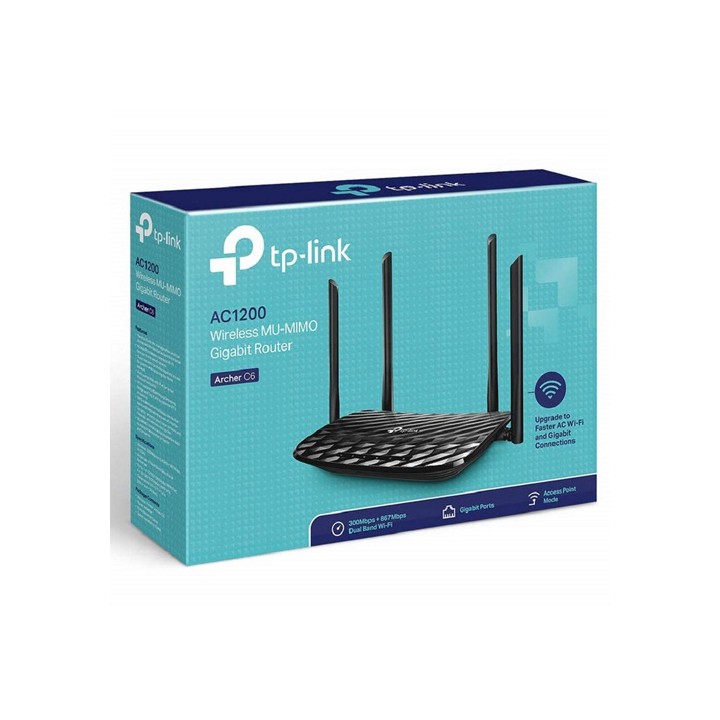 Router / Access Point AC1200 Dual Band Archer C6 LAN Gigabit