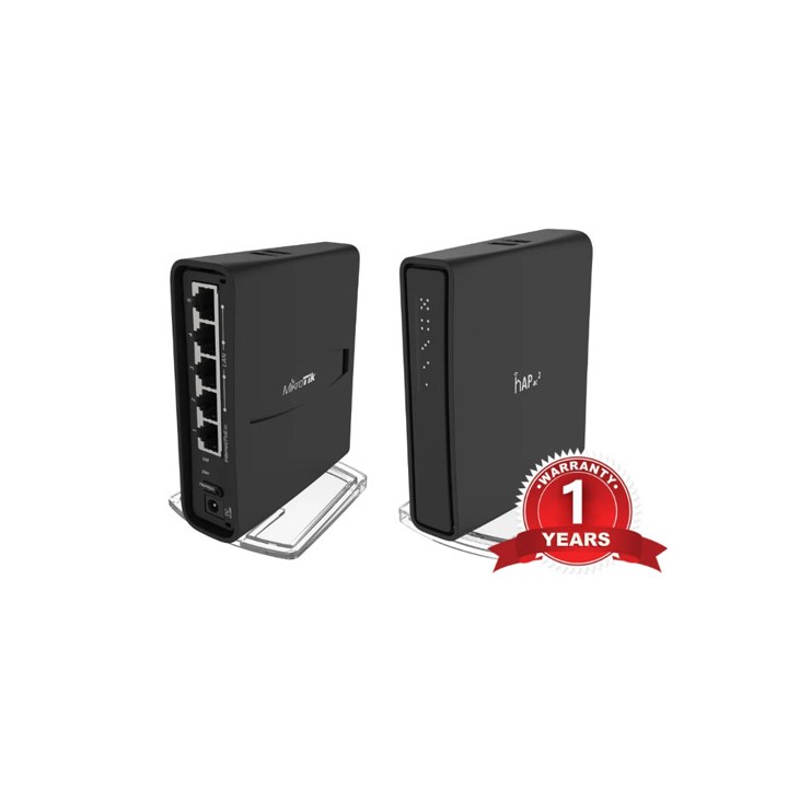 Router Wi-Fi MikroTik hAP ac²: Dual-Band, Gigabit, Versatile e Potente