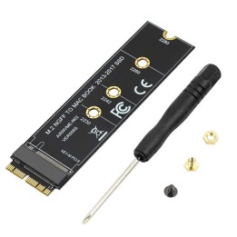 Scheda adattatore per MacBook Air 2013~2017 Laptop A1465 A1466 Pro A1398 A1502 A1419 2230-2280 SSD