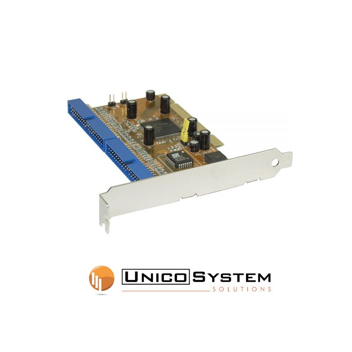Scheda Controller HDD IDE U-DMA 133, 2 canali, 32-bit PCI Bus