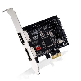 Scheda Controller PCI-Express eSata + SATAII + PATA
