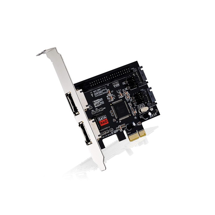 Scheda Controller PCI-Express eSata + SATAII + PATA