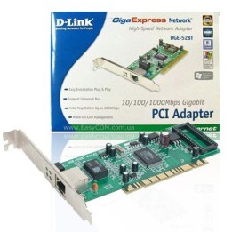 Scheda da Rete PCI 10/100/1000Mps DGE-528T D-LINK