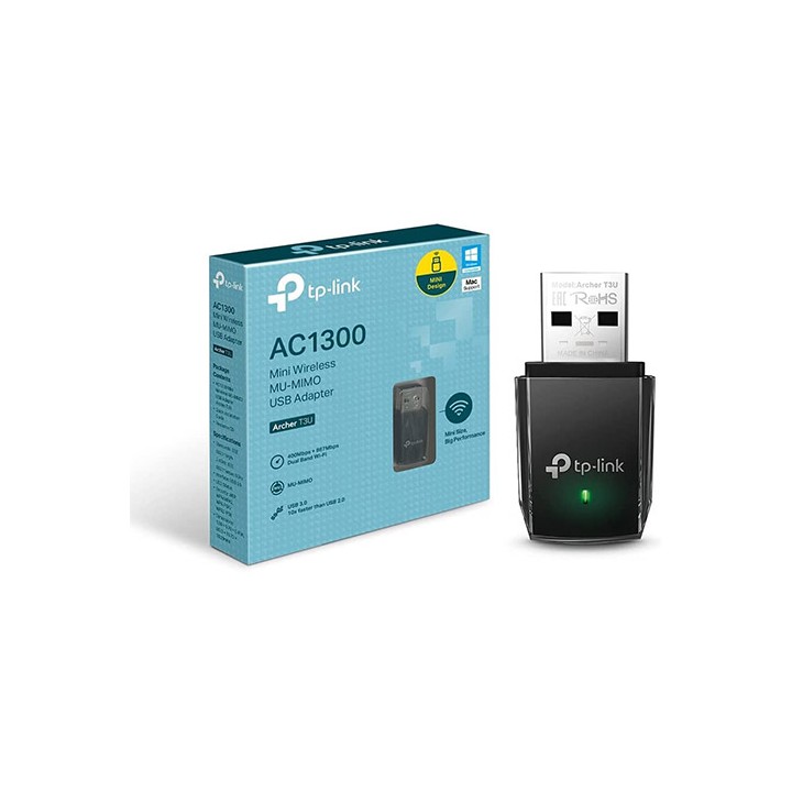 Scheda di Rete Wireless Dual Band AC1300 USB3 Archer T3U