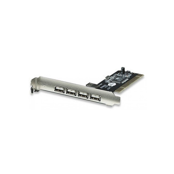 Scheda PCI 4+1 porte USB 2.0 Manhattan