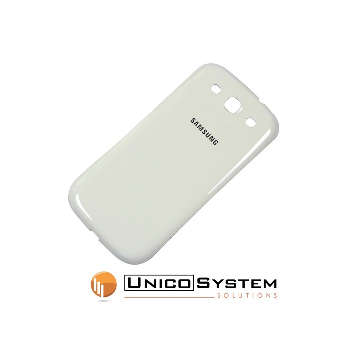Scocca Back Cover Posteriore Copribatteria Samsung S3 i9300 Bianco