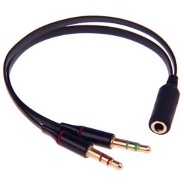 Sdoppiatore per cuffie microfono audio