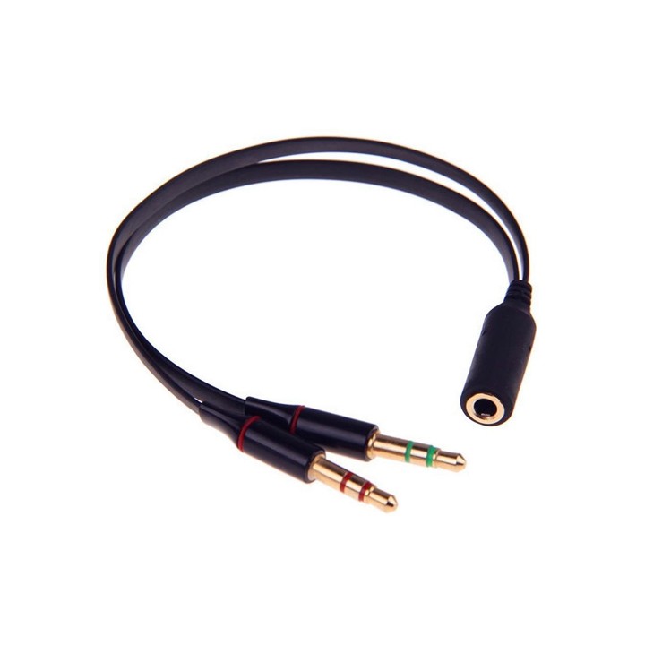 Sdoppiatore per cuffie microfono audio