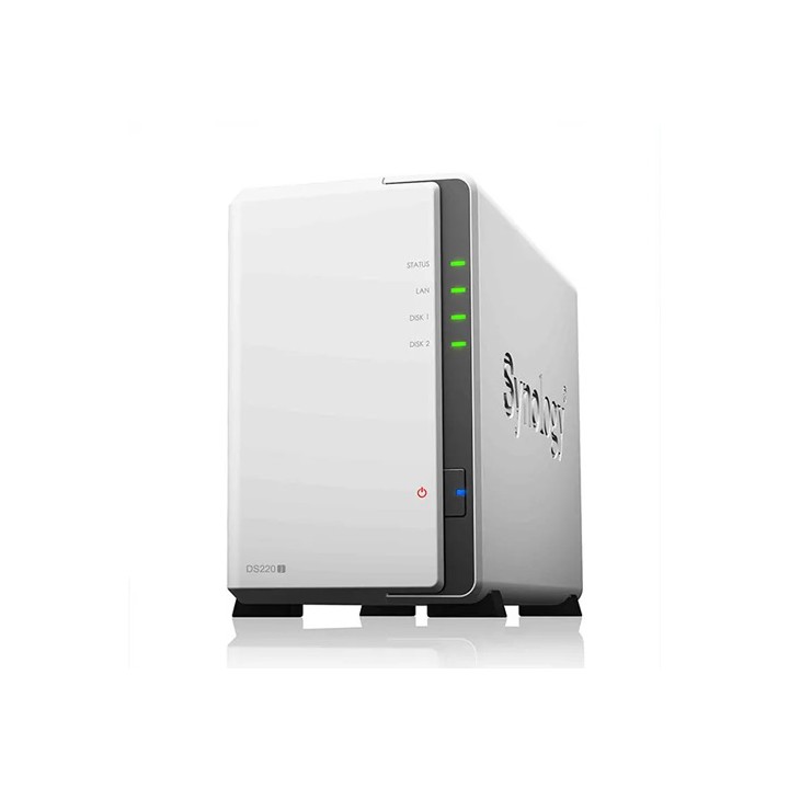 Server NAS SYNOLOGY DS223J x 2 Hard Disk 3,5"