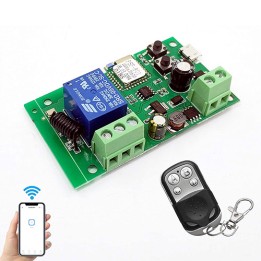 SONOFF Dispositivo di controllo da remote WiFi e Telecomando 433Mhz con l’app Ewelink