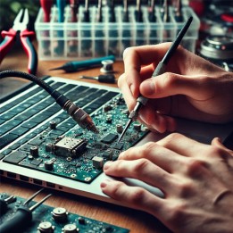 Sostituzione Connettore Alimentazione Jack Notebook Professionale