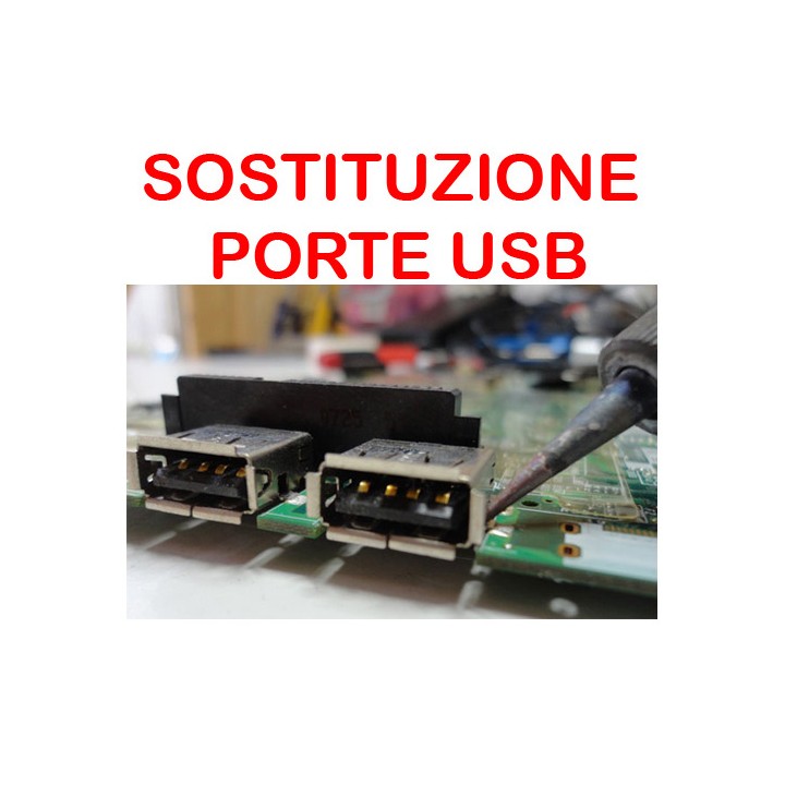 Sostituzione porte USB Notebook Torino
