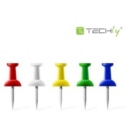 Spilli Colorati per Lavagne in Sughero 20 pz