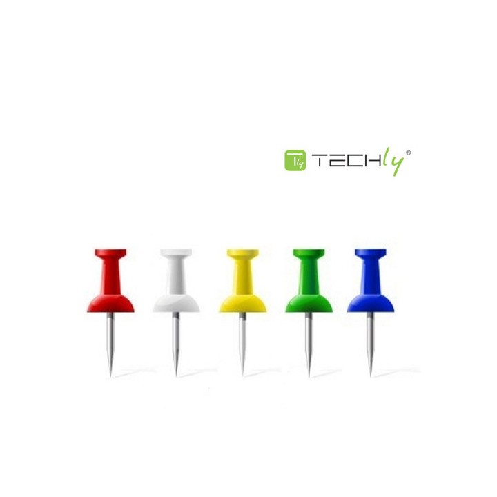 Spilli Colorati per Lavagne in Sughero 20 pz