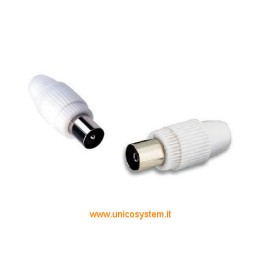 Spina Cavo Antenna TV Maschio/Femmina