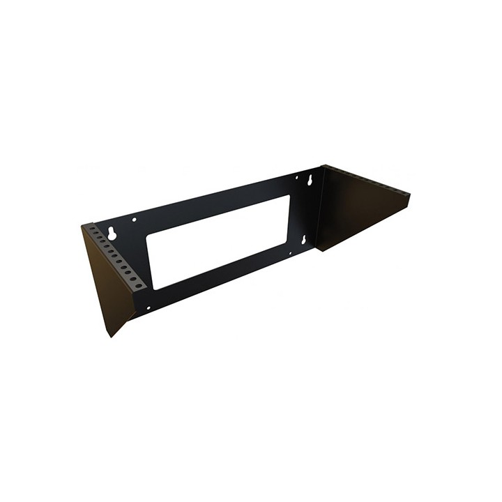 Staffa di Montaggio da Muro Verticale 19" Easyline 4U Nero