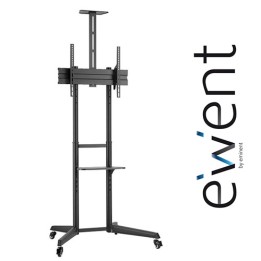 Supporto a pavimento TV da 37" a 70" con ripiano e base Cam